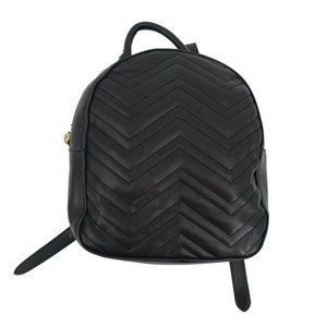 WOMENS SMALL BLACK  BACKPACK PURSE